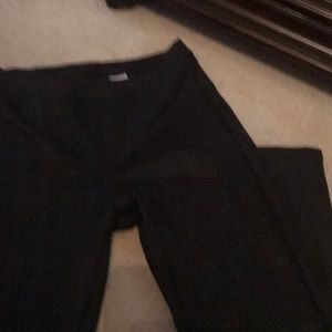 Black pleather leggings- NWOT